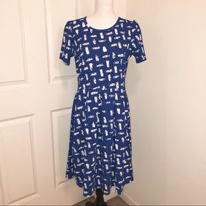 NWOT XL LuLaRoe Amelia Dress With Pockets